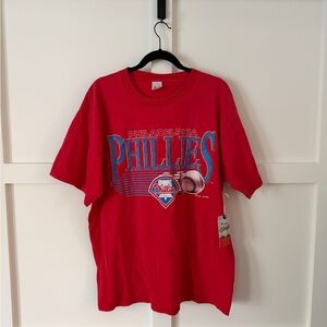 Fanatics Vintage Philadelphia Phillies Red T-Shirt